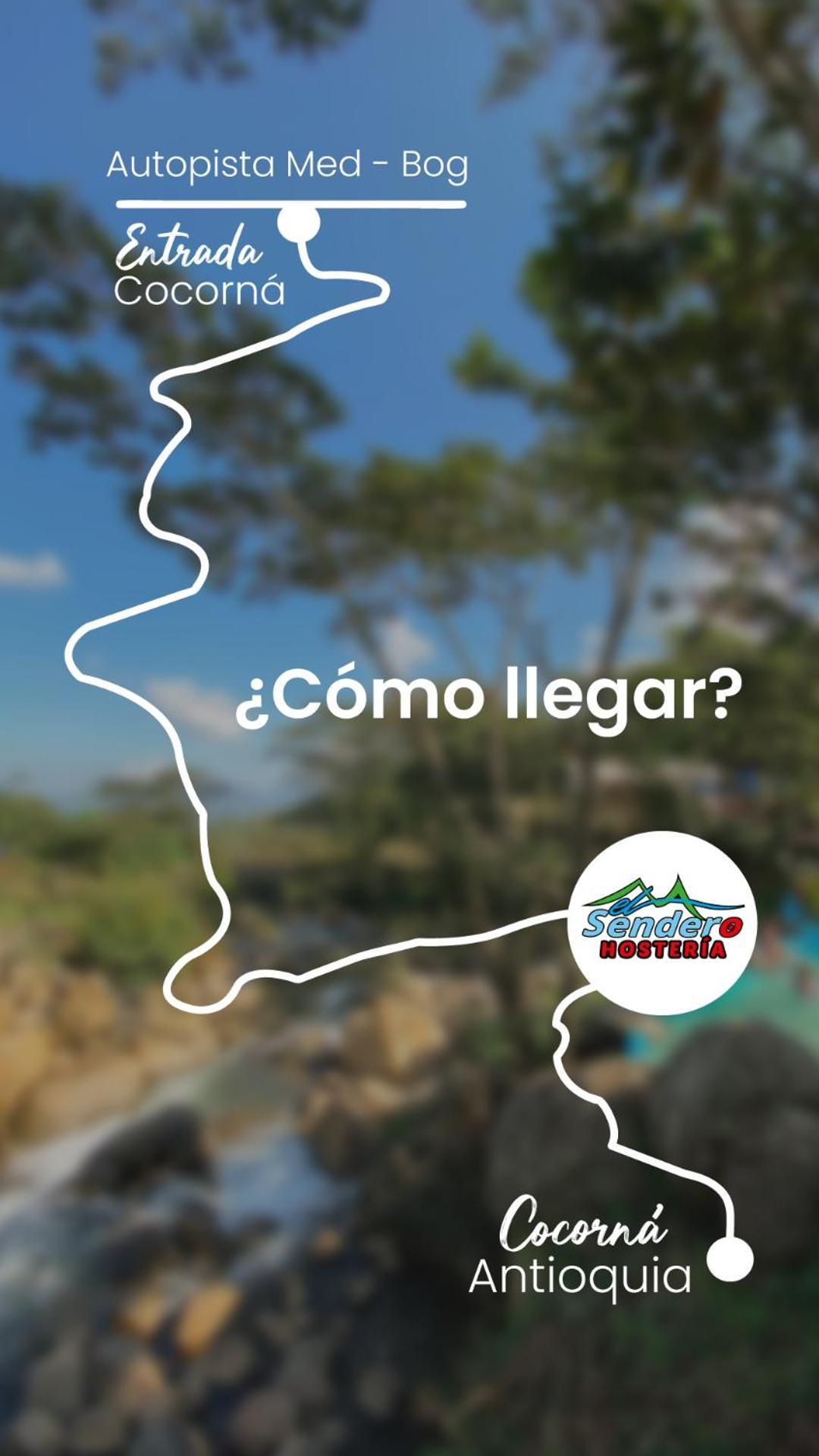 Hosteria El Sendero - Cocorna Εξωτερικό φωτογραφία